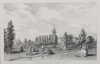 A Group of Eight Black and White Engravings, after Carmontelle 12 1/4 x 19 inches. — 20TH CENTURY