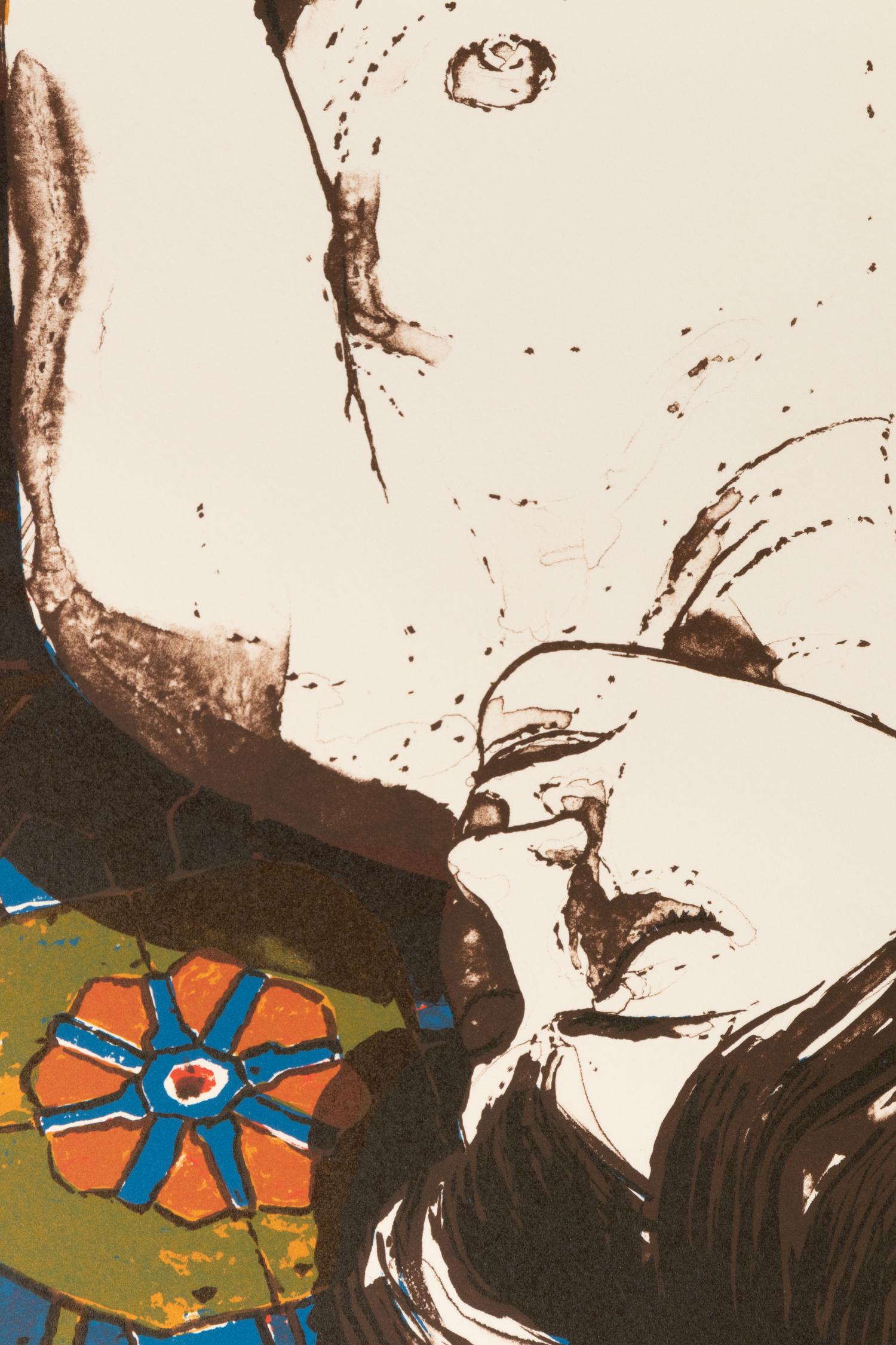 Reclining Nude on a Carpet and Sitting Nude on a Carpet