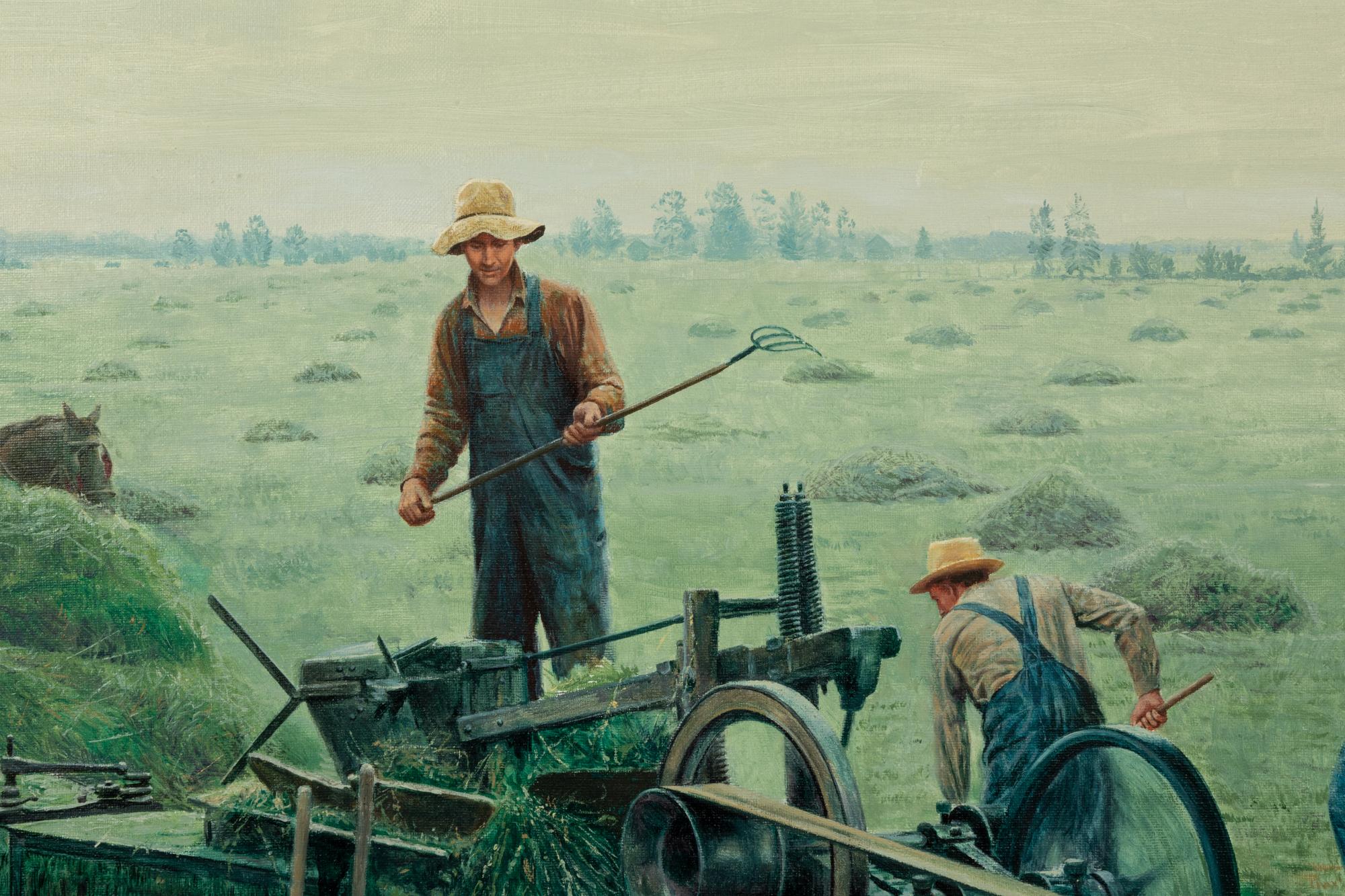 Bailing Hay