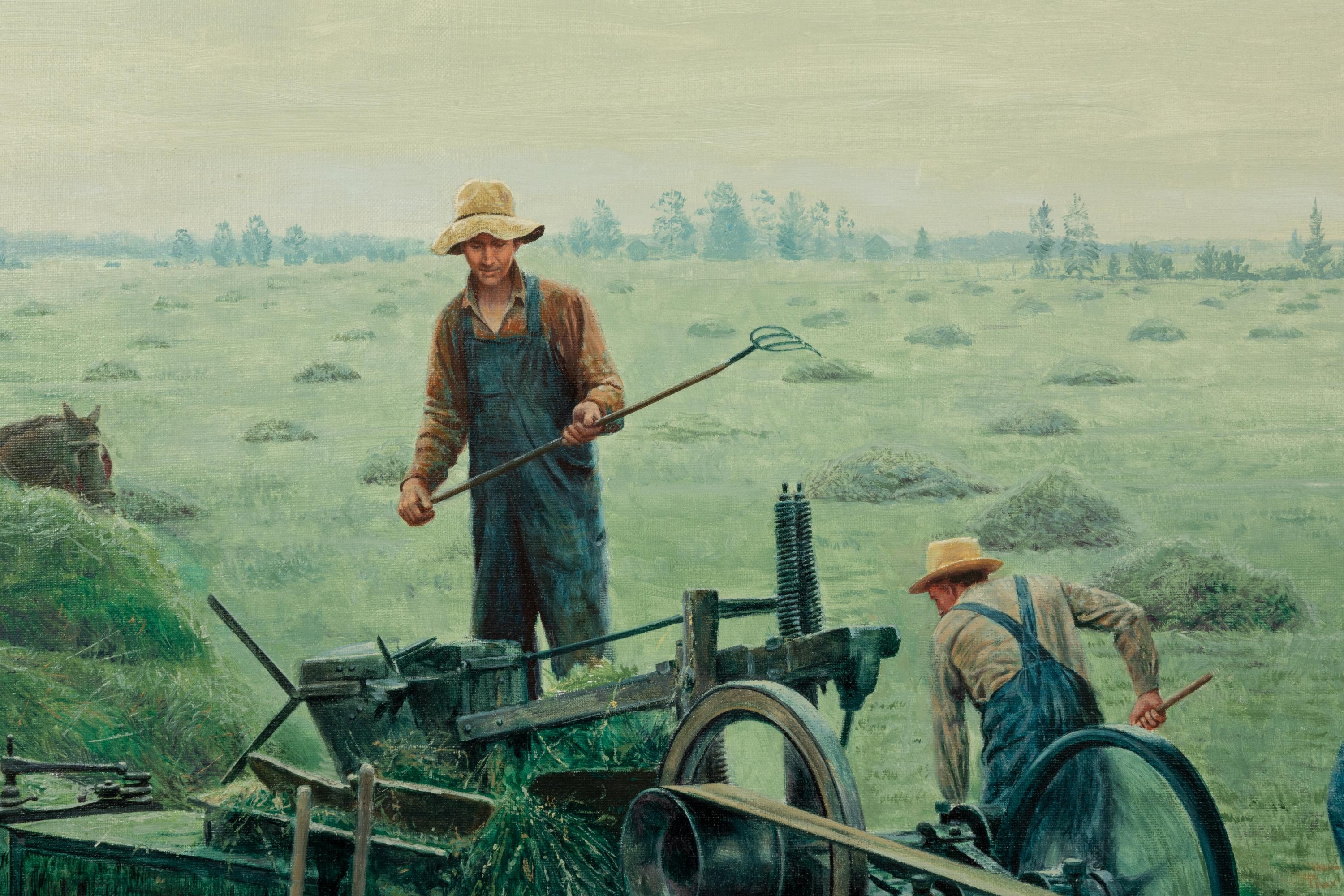 Bailing Hay