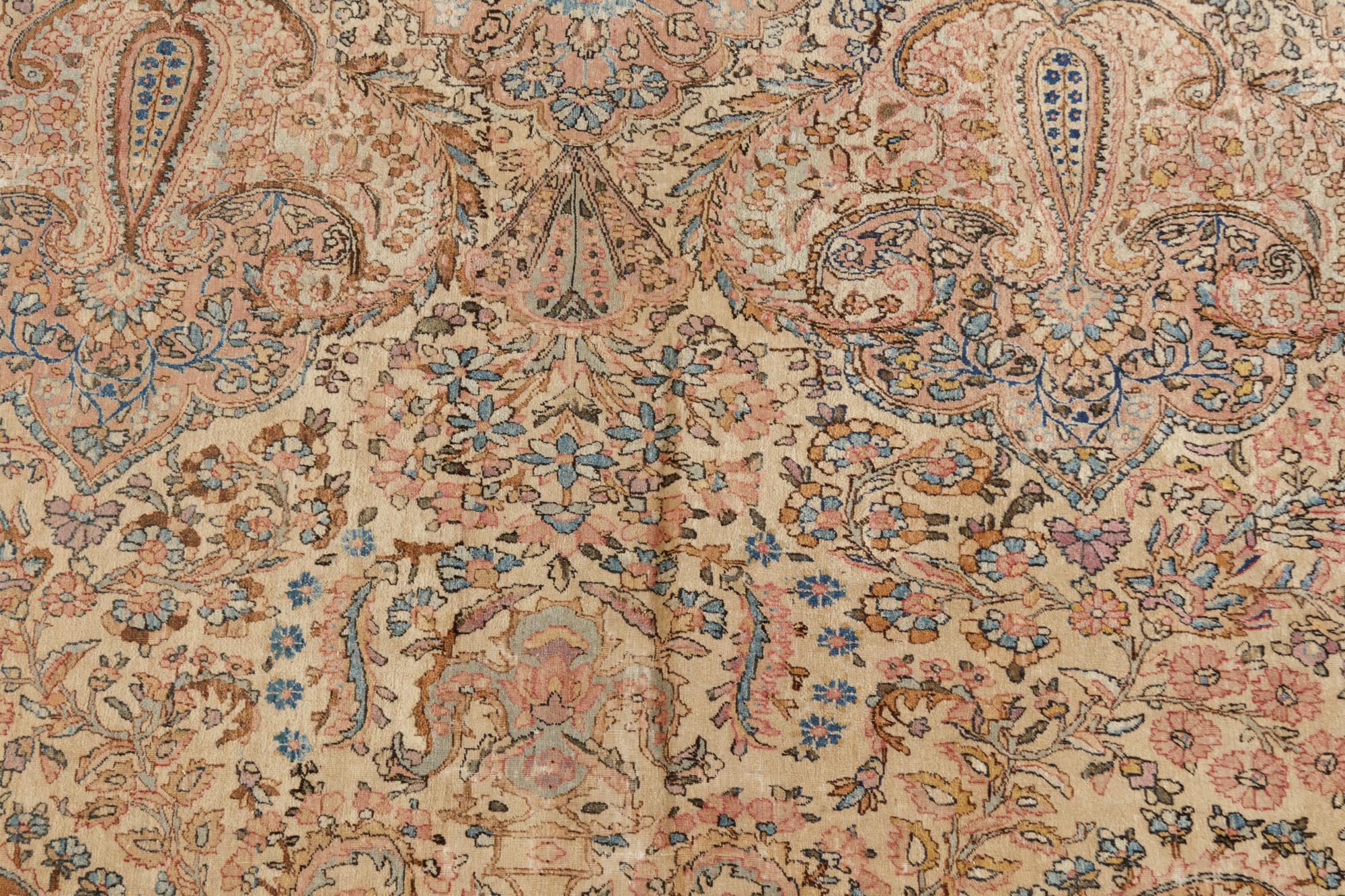 A Kirman Wool Rug