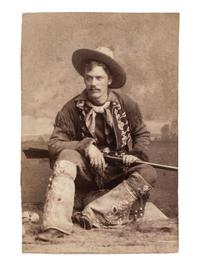 [EARLY PHOTOGRAPHY - TINTYPE]. A pair of tintypes featuring subjects in western dress, comprising: