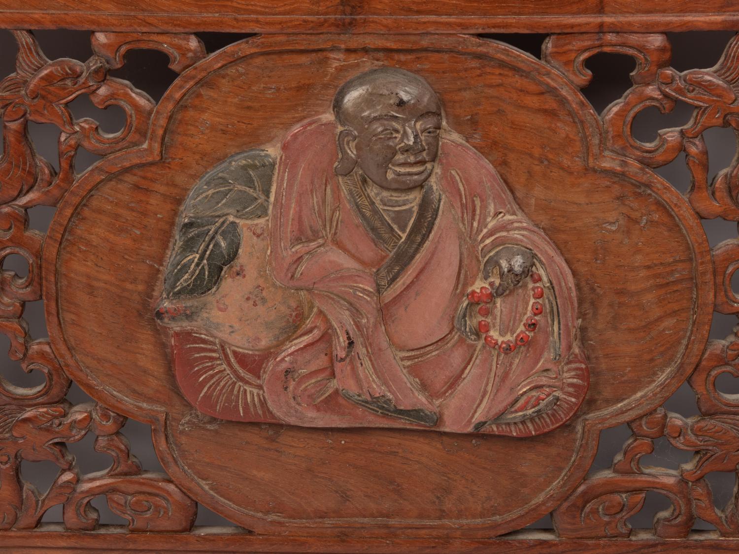 Three Carved and Reticulated Huanghuali Panels