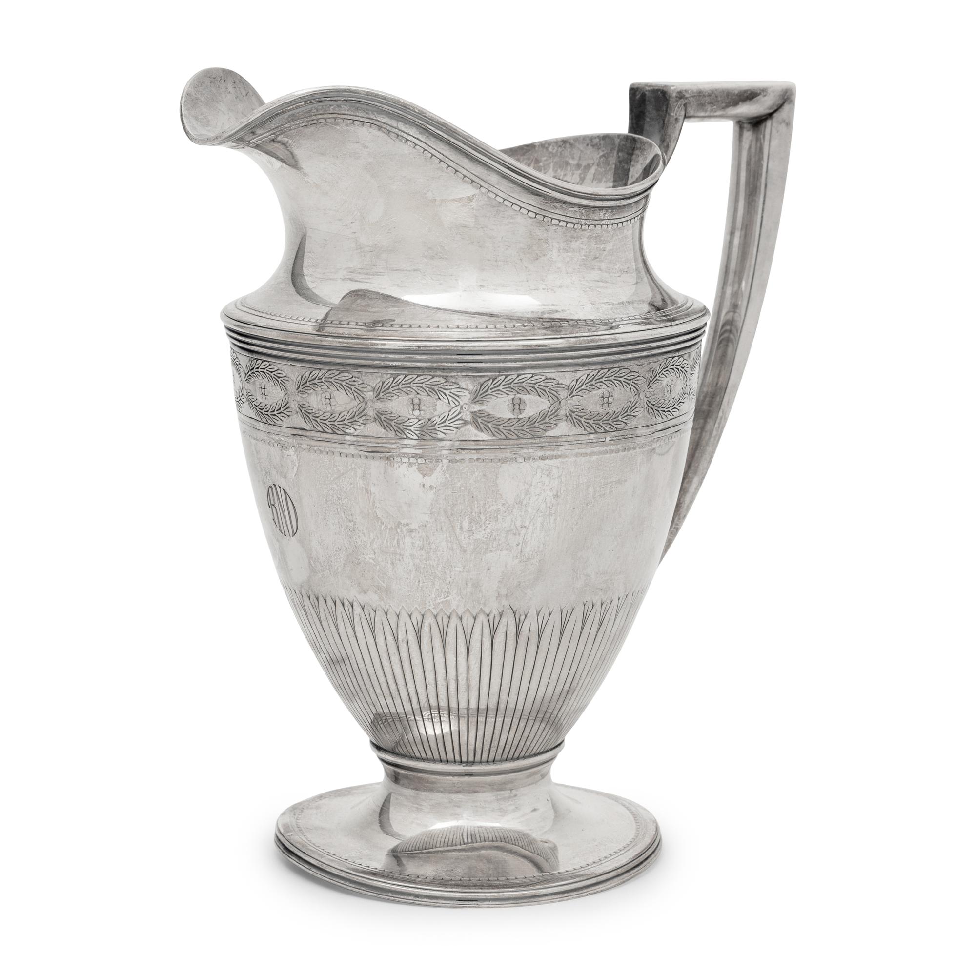 A Tiffany and Co. Silver Water Pitcher