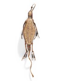 Sioux Quilled Hide Umbilical Fetish