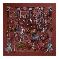Two Hermès 90cm Scarves