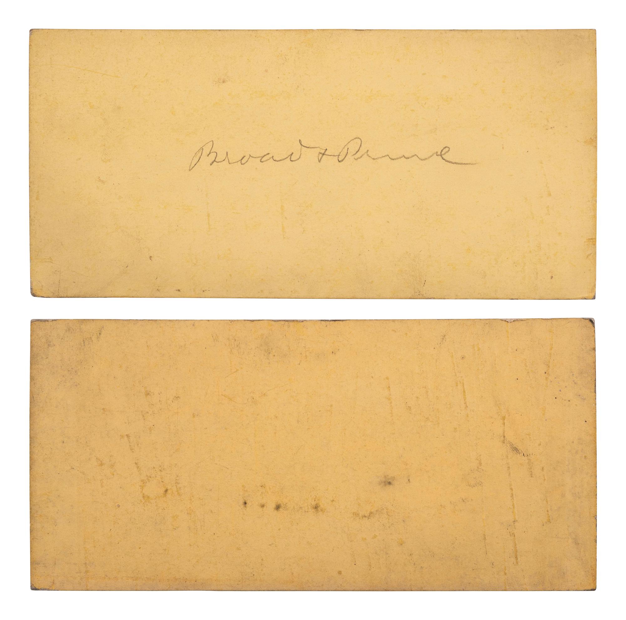 [LINCOLN, Abraham (1809-1865)]. A rare group of 5 stereoviews featuring the Lincoln funeral procession in Philadelphia. [Philadelphia, PA], [1865].