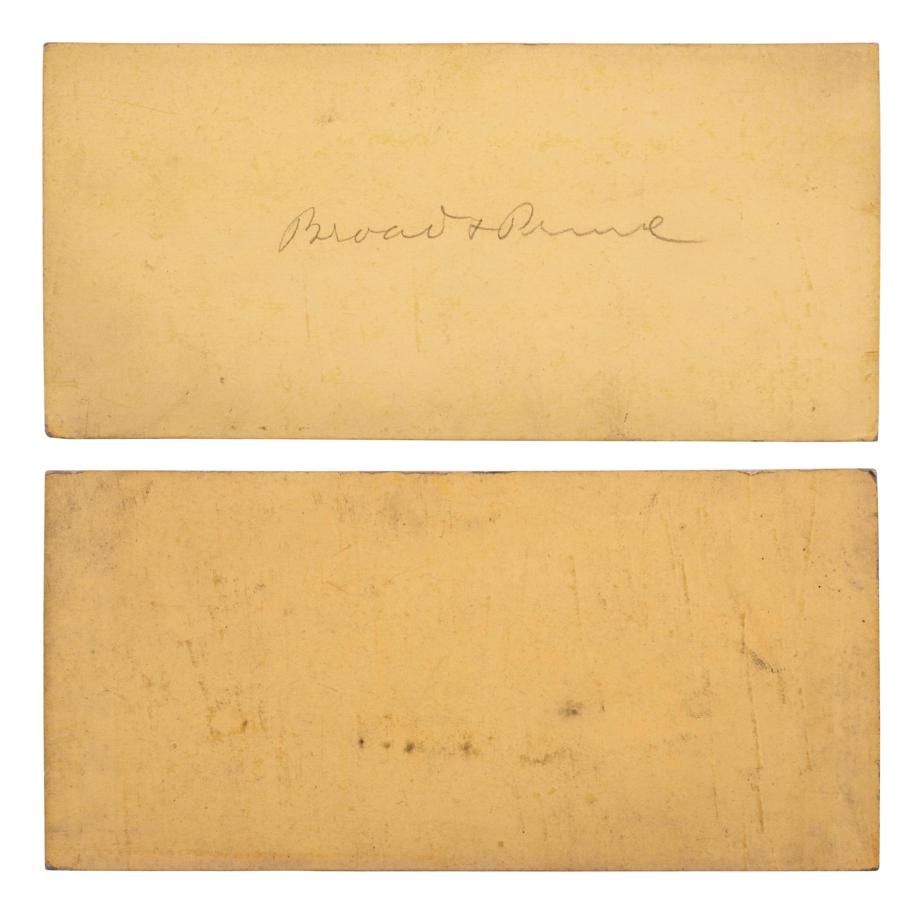 [LINCOLN, Abraham (1809-1865)]. A rare group of 5 stereoviews featuring the Lincoln funeral procession in Philadelphia. [Philadelphia, PA], [1865].