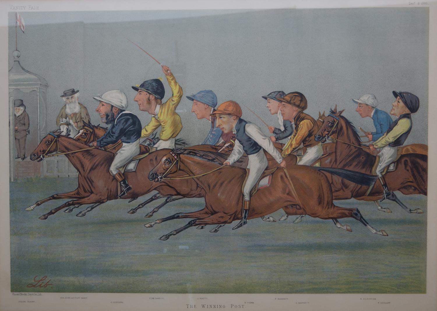 A Vanity Fair Sporting Print, , The Winning Post