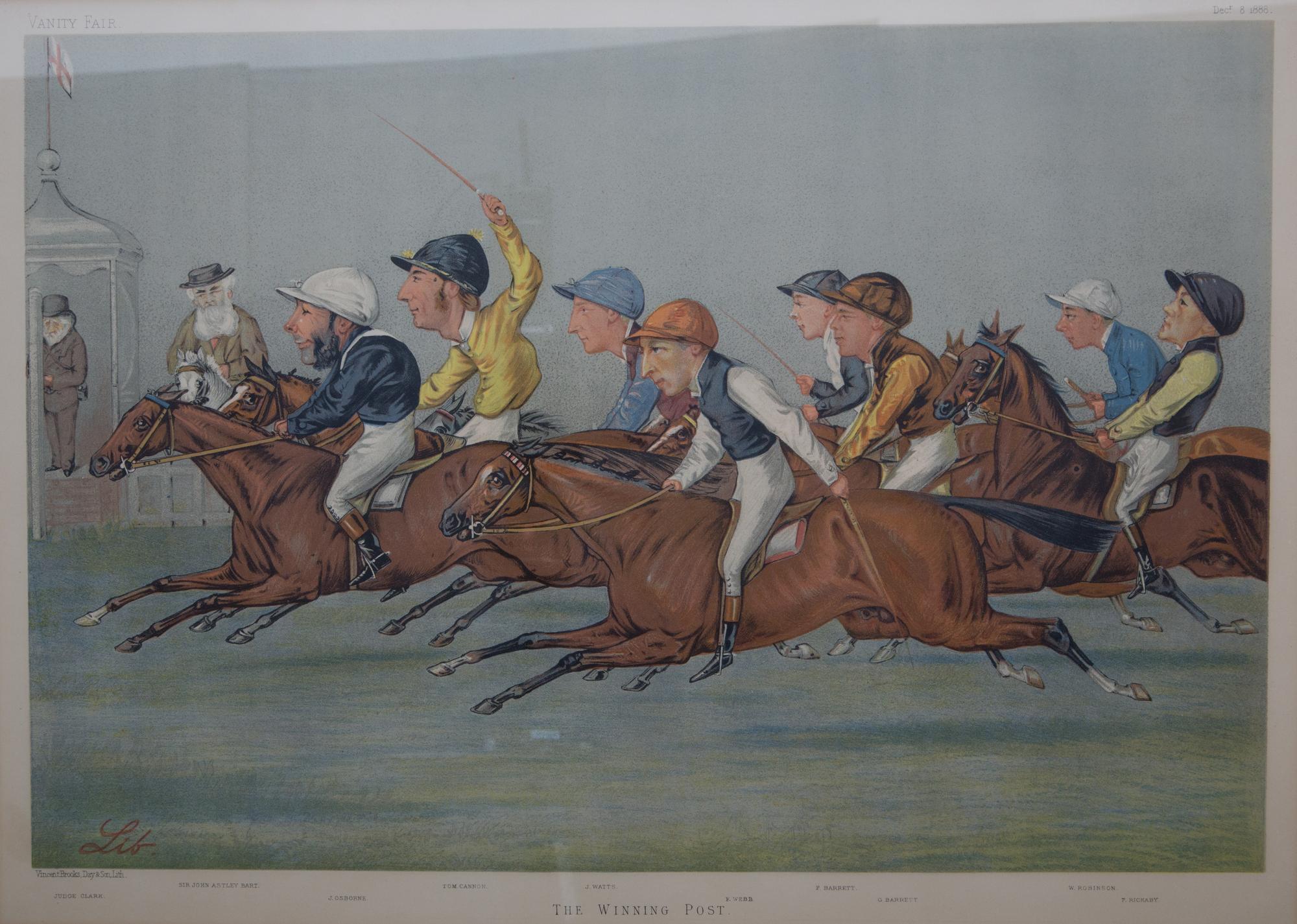 A Vanity Fair Sporting Print, , The Winning Post