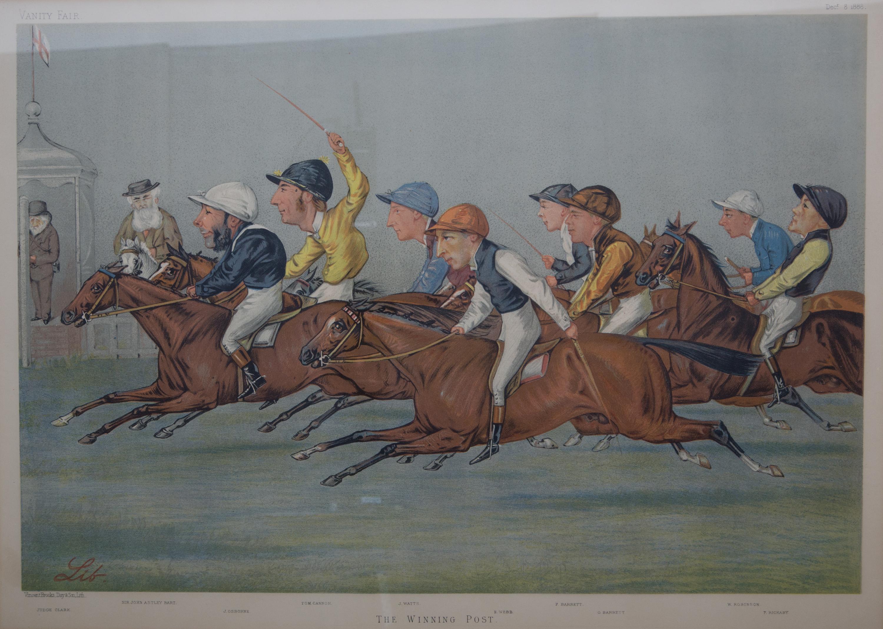 A Vanity Fair Sporting Print, , The Winning Post