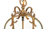 A Continental Brass Hall Lantern