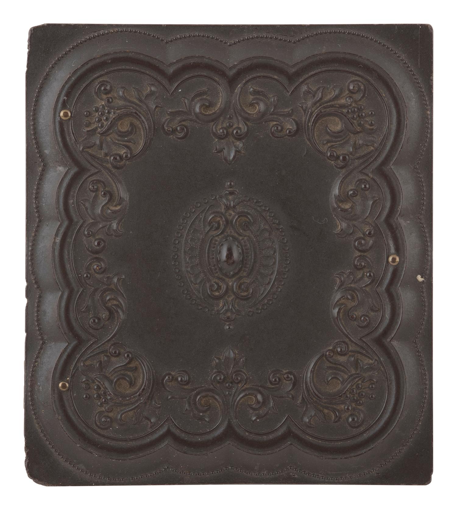 [EARLY PHOTOGRAPHY]. 9 daguerreotypes featuring men with haughty expressions.