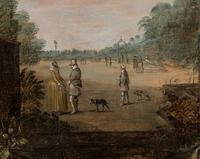 A Merry Company in a Garden