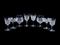 A Waterford Cut Glass Stemware Service
