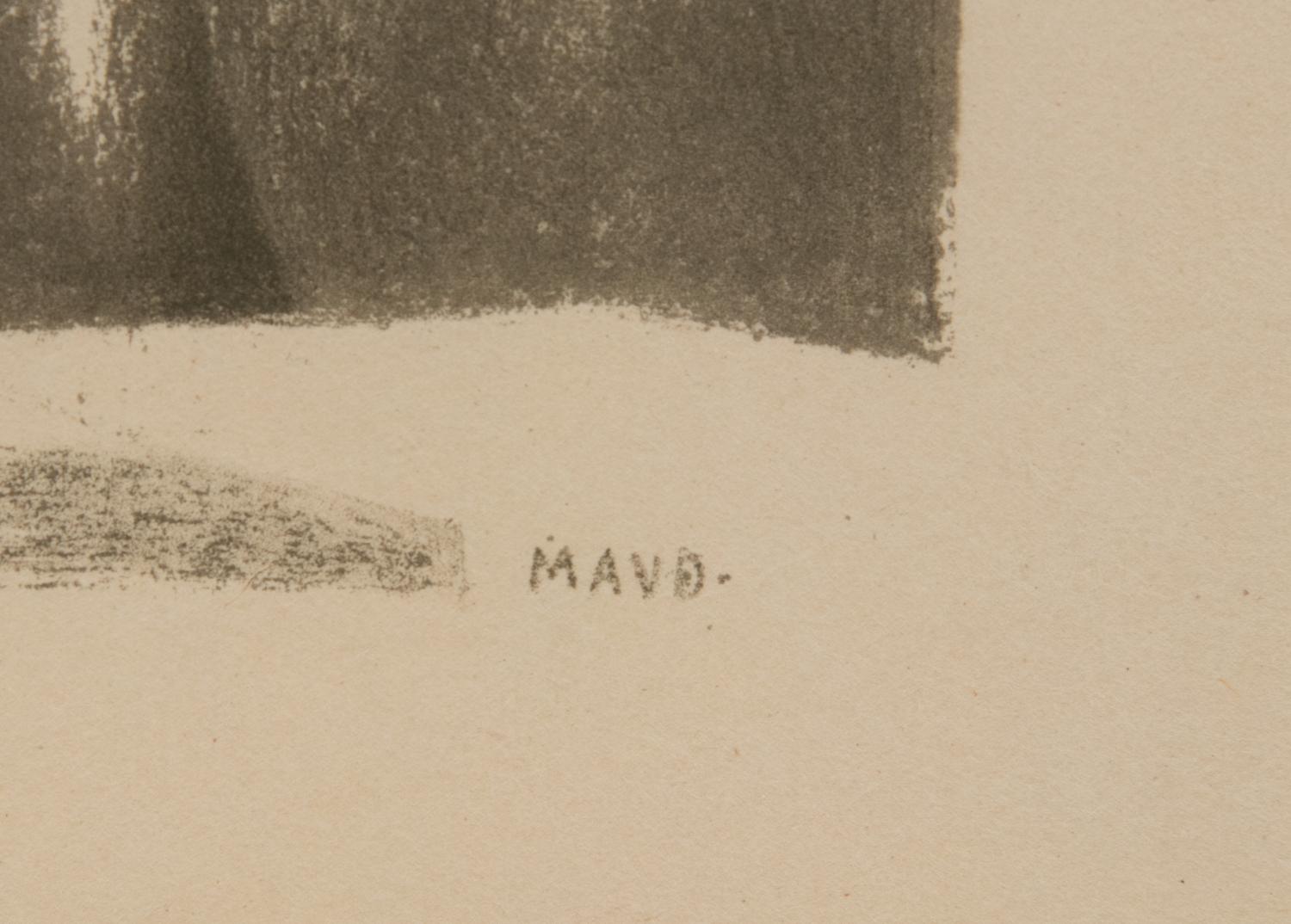 A group of three 20th Century French prints (by Maurice Denis, Adrien de Witte and one signed illegibly)