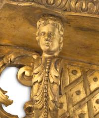 An English Carved Giltwood Wall Bracket