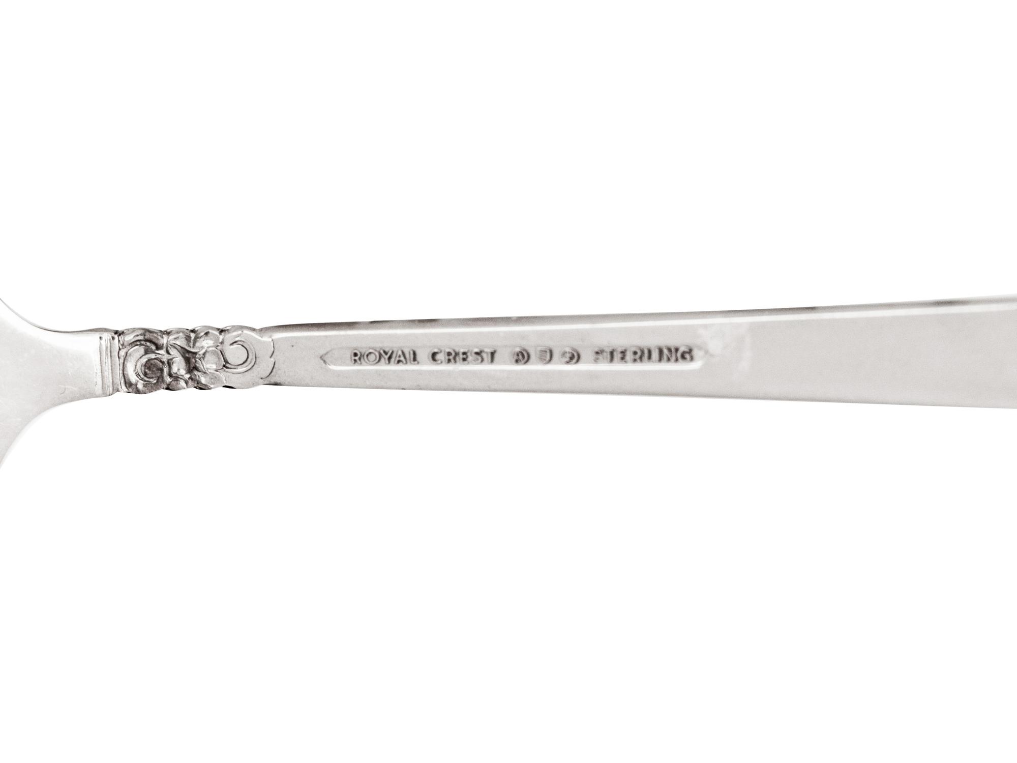 An American Silver Flatware Service