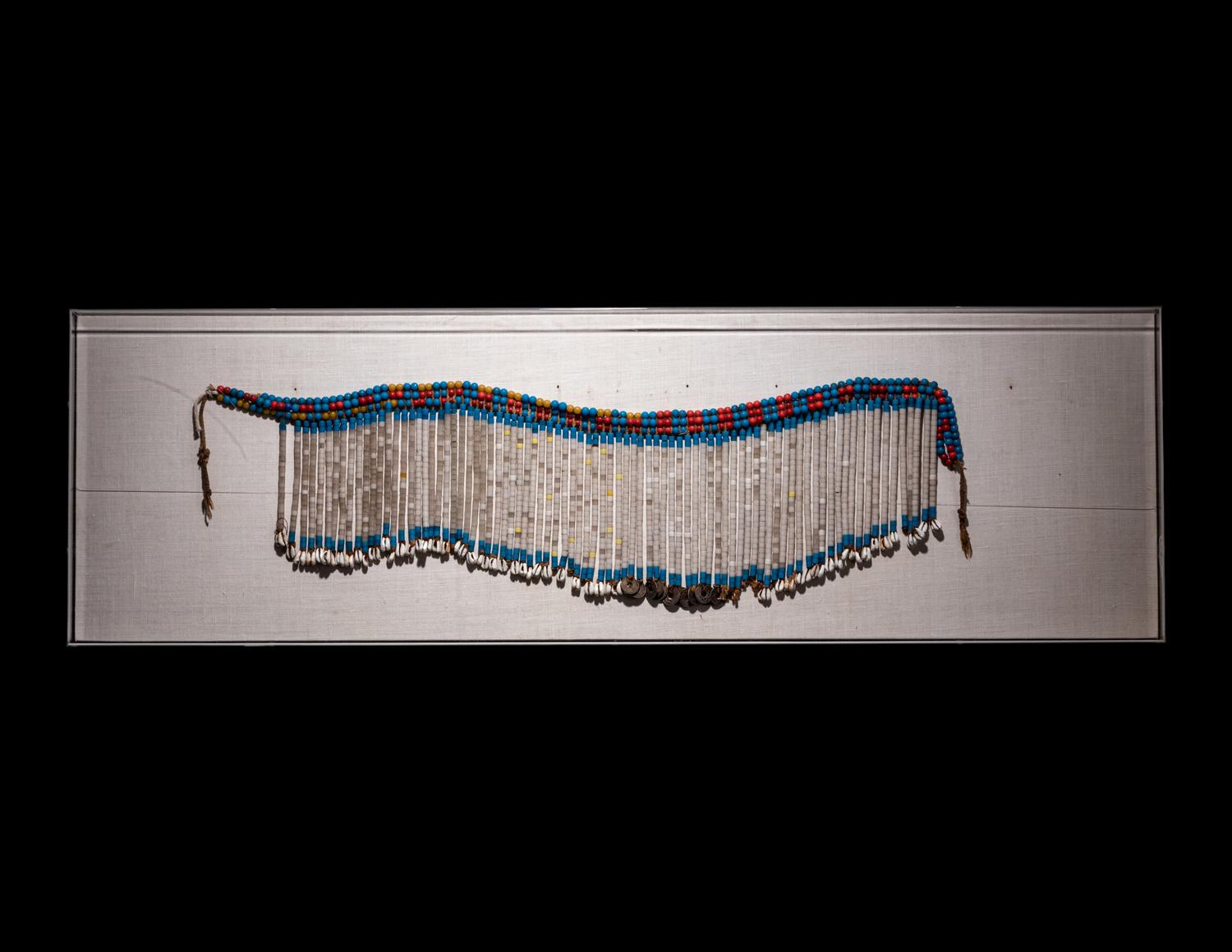 A Group of Four Amazonian Shell Belts or Headdresses