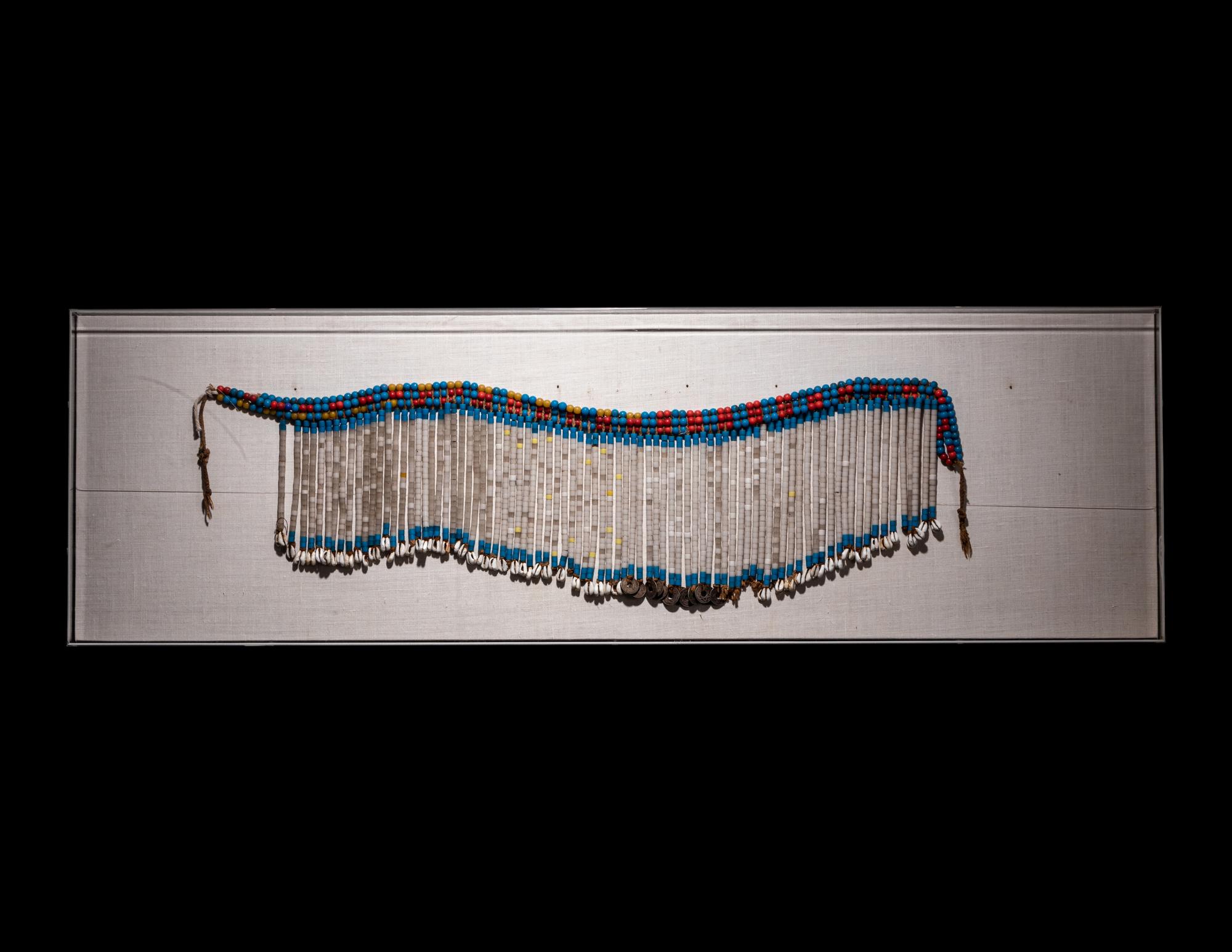 A Group of Four Amazonian Shell Belts or Headdresses