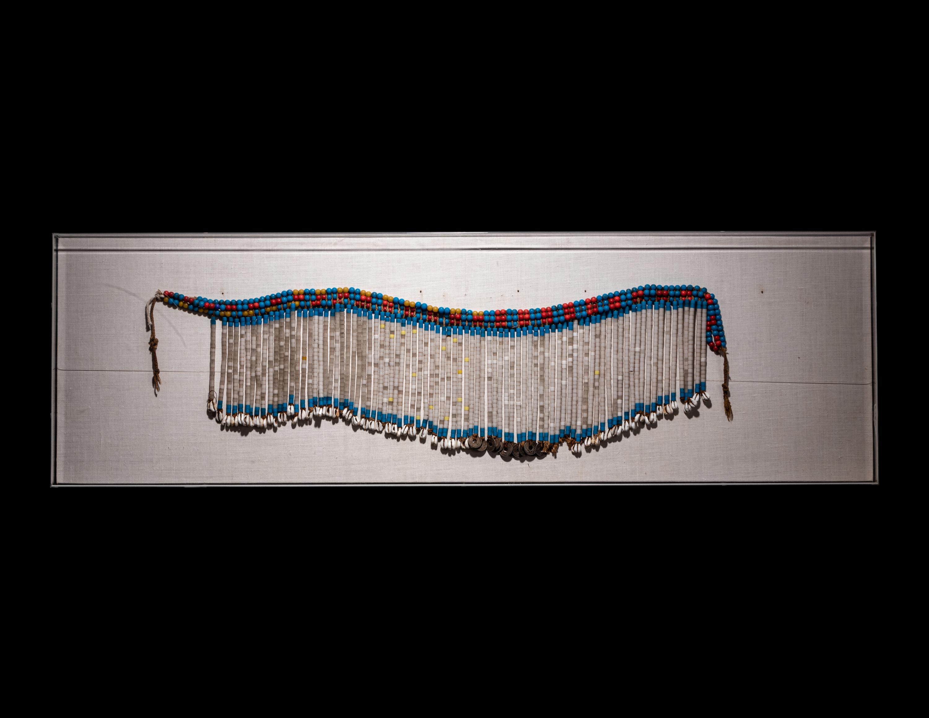 A Group of Four Amazonian Shell Belts or Headdresses