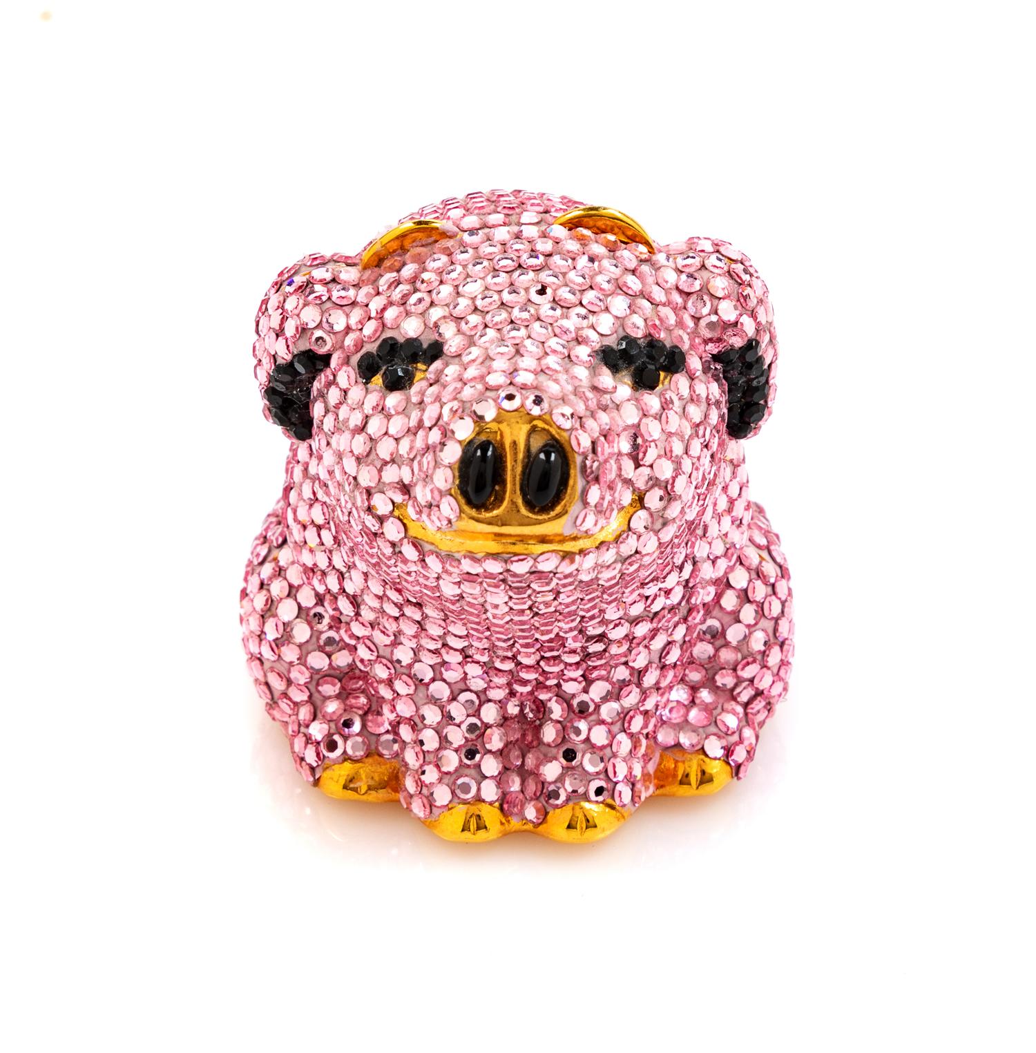 Judith Leiber Pig Pill Box