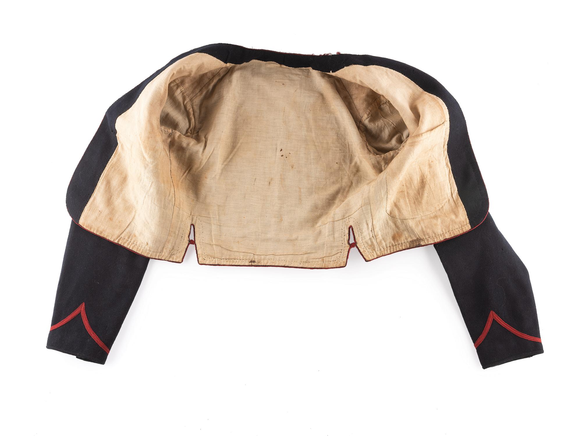 [CIVIL WAR]. Uniform of the "Cladek Zouaves," identified to Private Alfred T. Brophy, Co. K, 35th New Jersey Infantry.