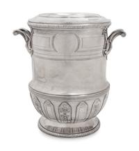 A Christofle Silver-Plate Champagne Bucket from the Hôtel de Crillon, Paris