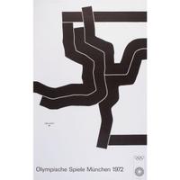 Four Exhibition Posters for the 1972 Munich Olympics