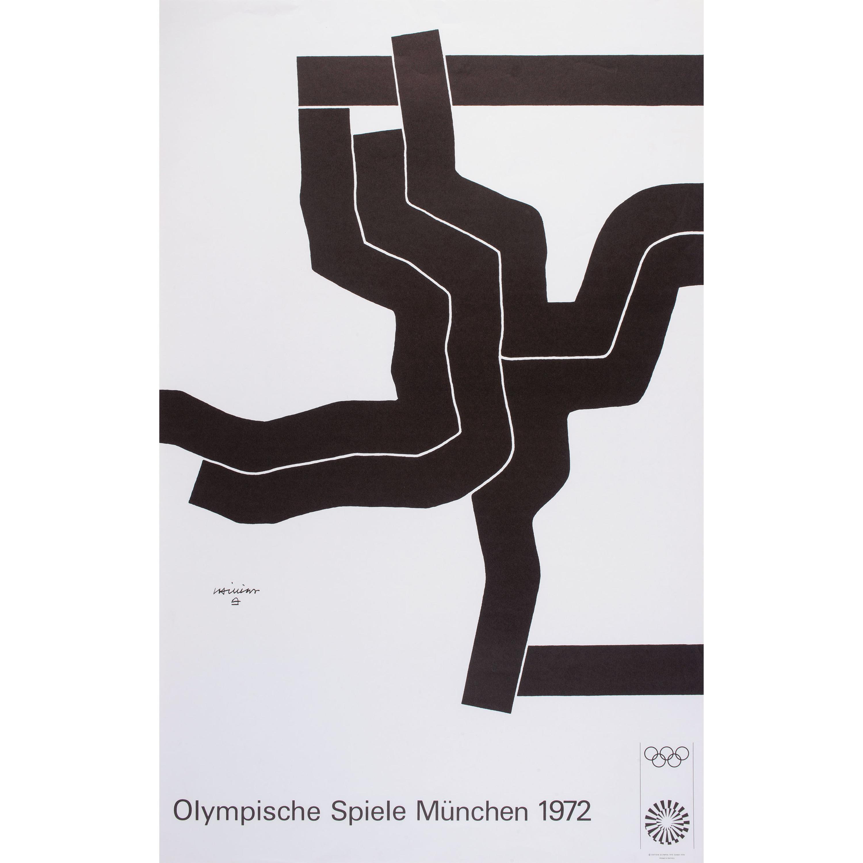 Four Exhibition Posters for the 1972 Munich Olympics