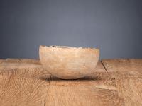 Ancestral Pueblo Black-on-White Bowl and Ladle