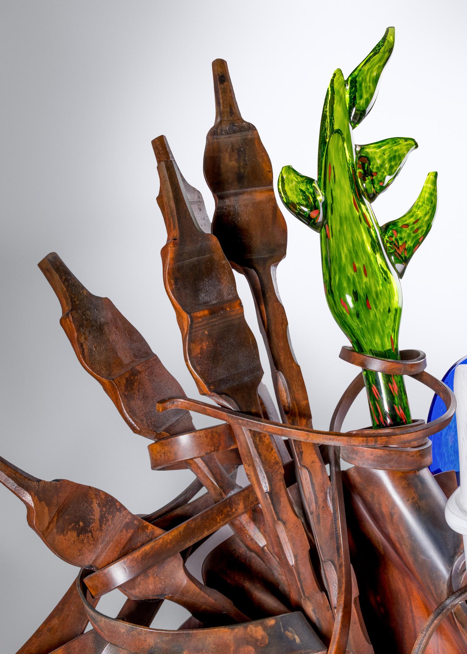 Untitled Sculpture, 2009 glass elements executed by Martin Blank