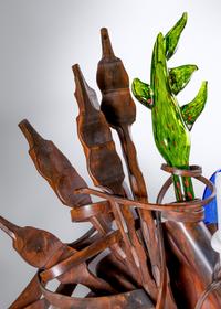 Untitled Sculpture, 2009 glass elements executed by Martin Blank