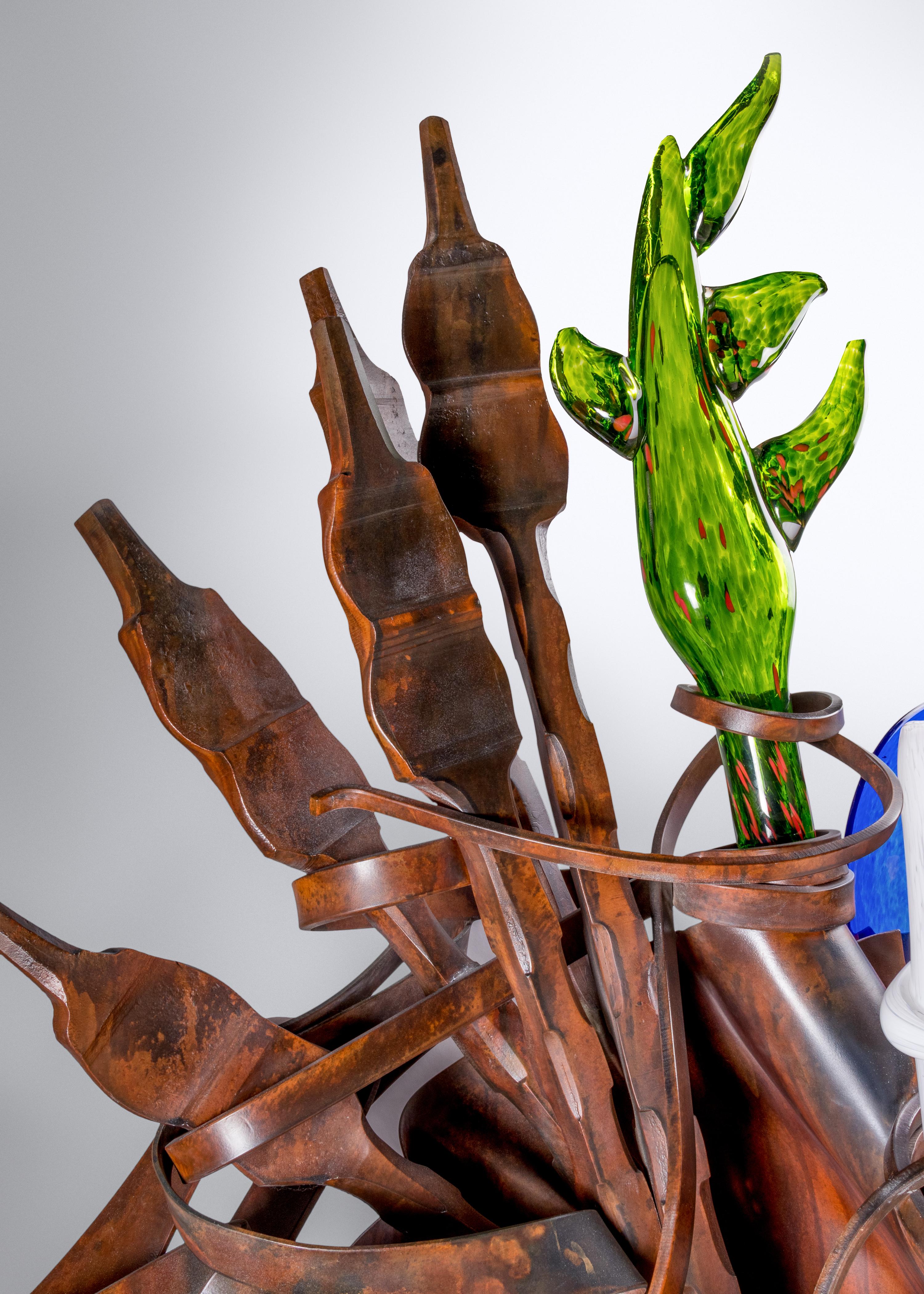 Untitled Sculpture, 2009 glass elements executed by Martin Blank
