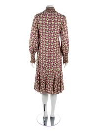 Galanos Day Dress, 1970s