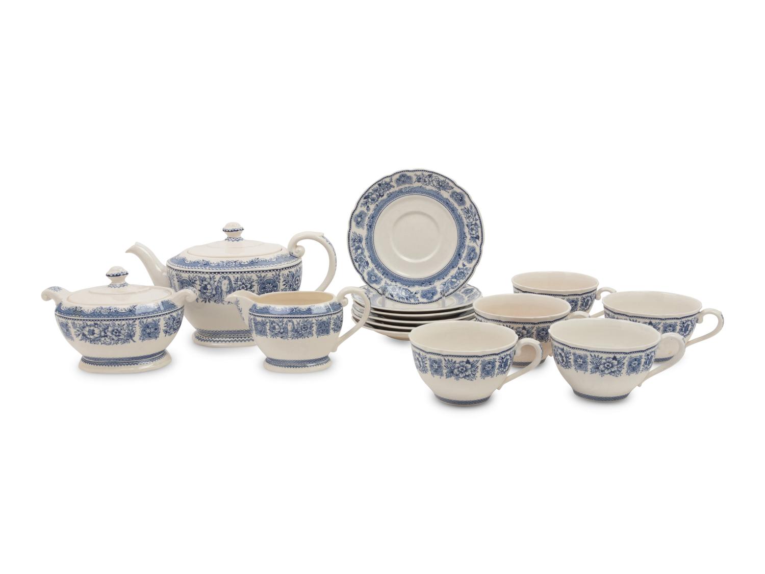 A Set of Wedgwood Tea Articles