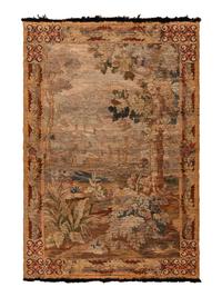 A Continental Wool Tapestry