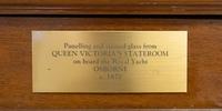 A Group of Architectural Elements Deaccessioned From Queen Victoria's Royal Yacht HMS Osborne, Later Installed Aboard The Feadship Superyacht Highlander