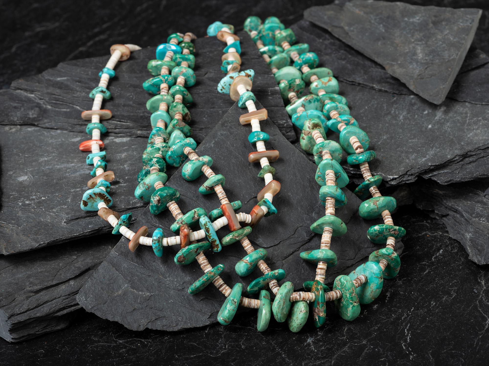 Pair of Pueblo Necklaces