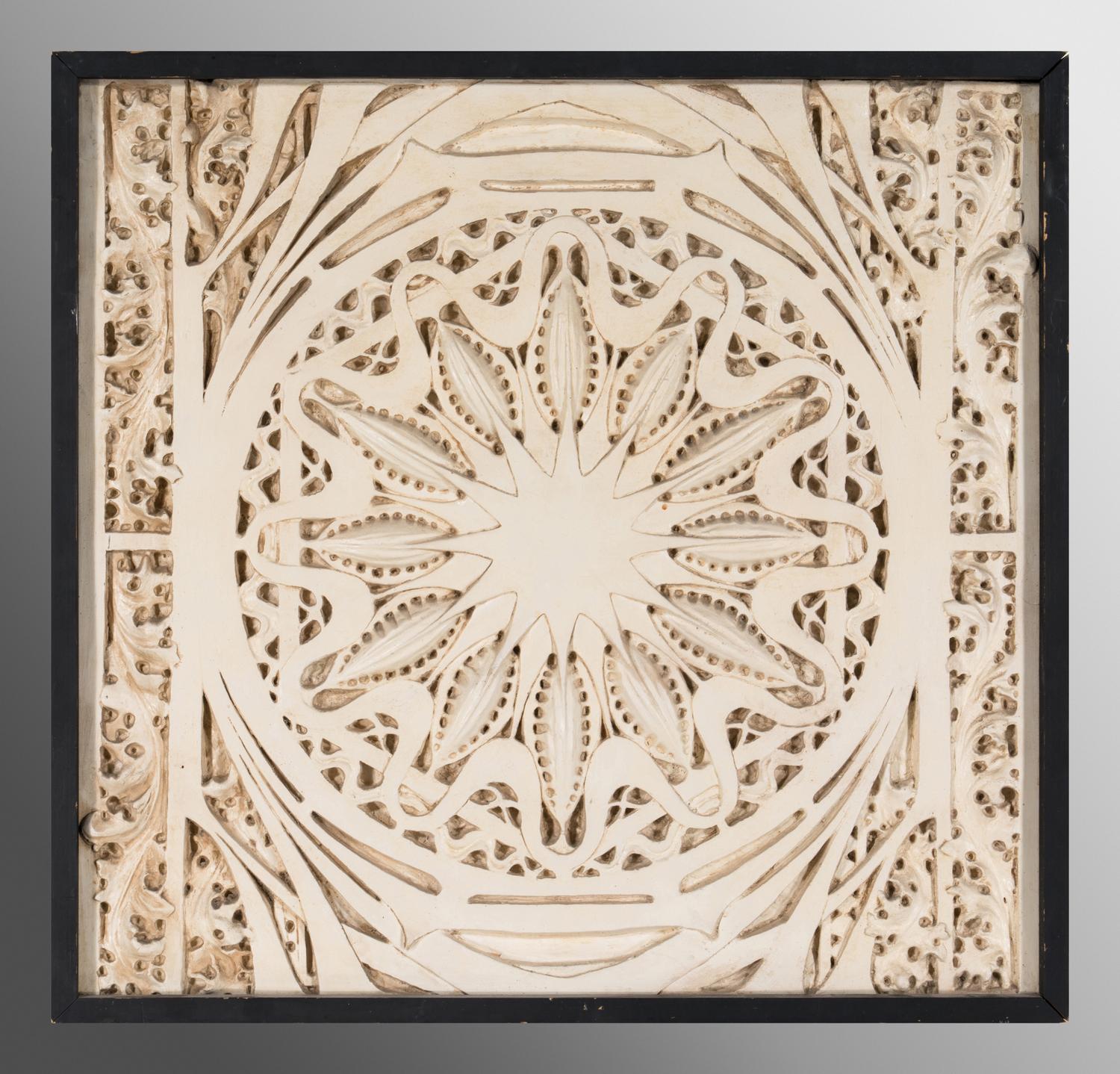 Architectural Panel, originally designed for the Garrick Theatre / Schiller Building, 1891 Chicago, Illinois, c. 1970