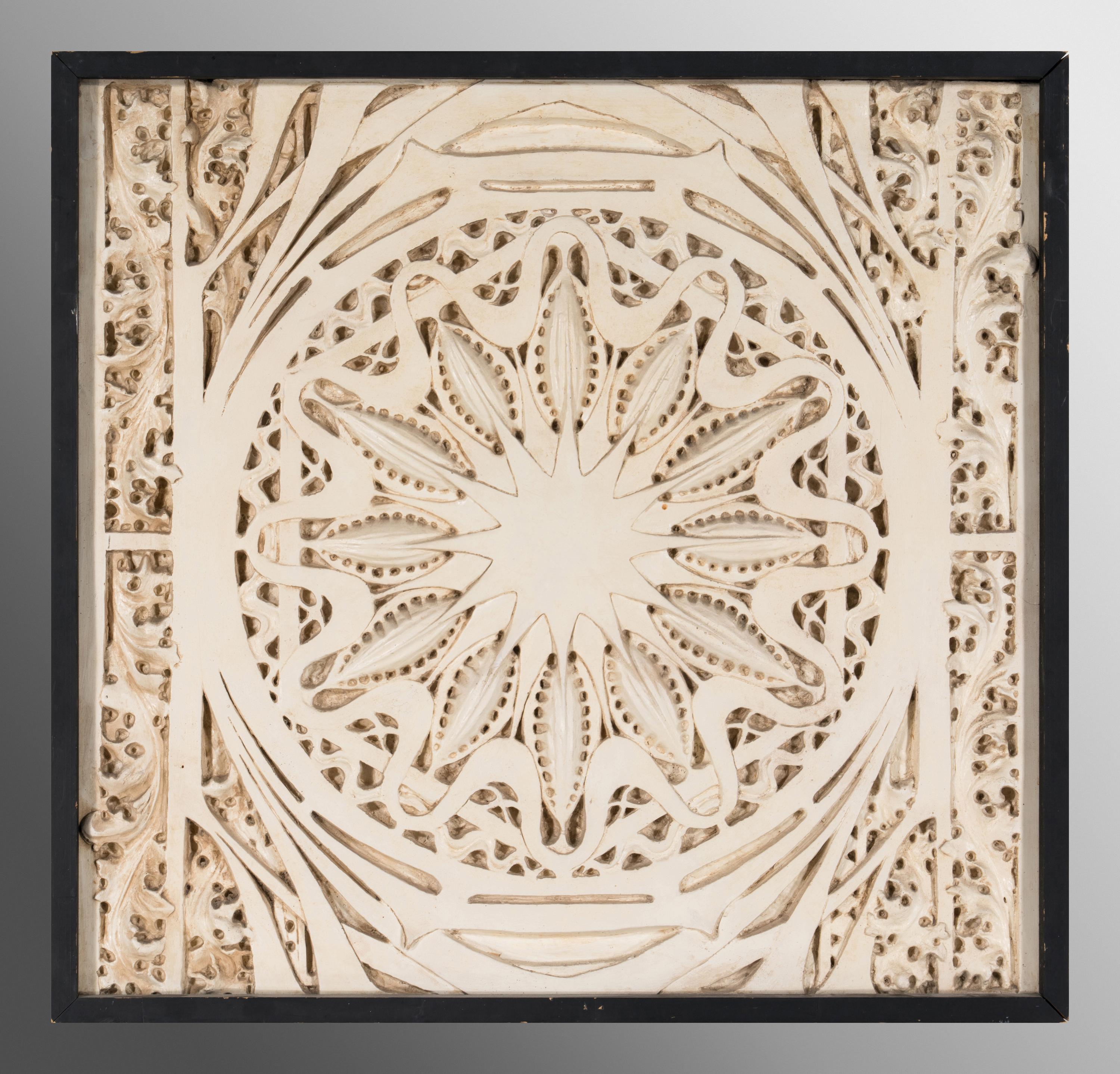 Architectural Panel, originally designed for the Garrick Theatre / Schiller Building, 1891 Chicago, Illinois, c. 1970