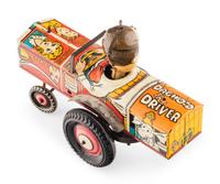 A Marx Tin Lithograph Dagwood the Driver Toy