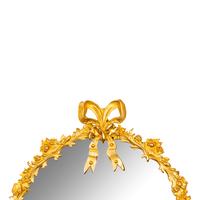 A Pair of Continental Bronze Mirrors