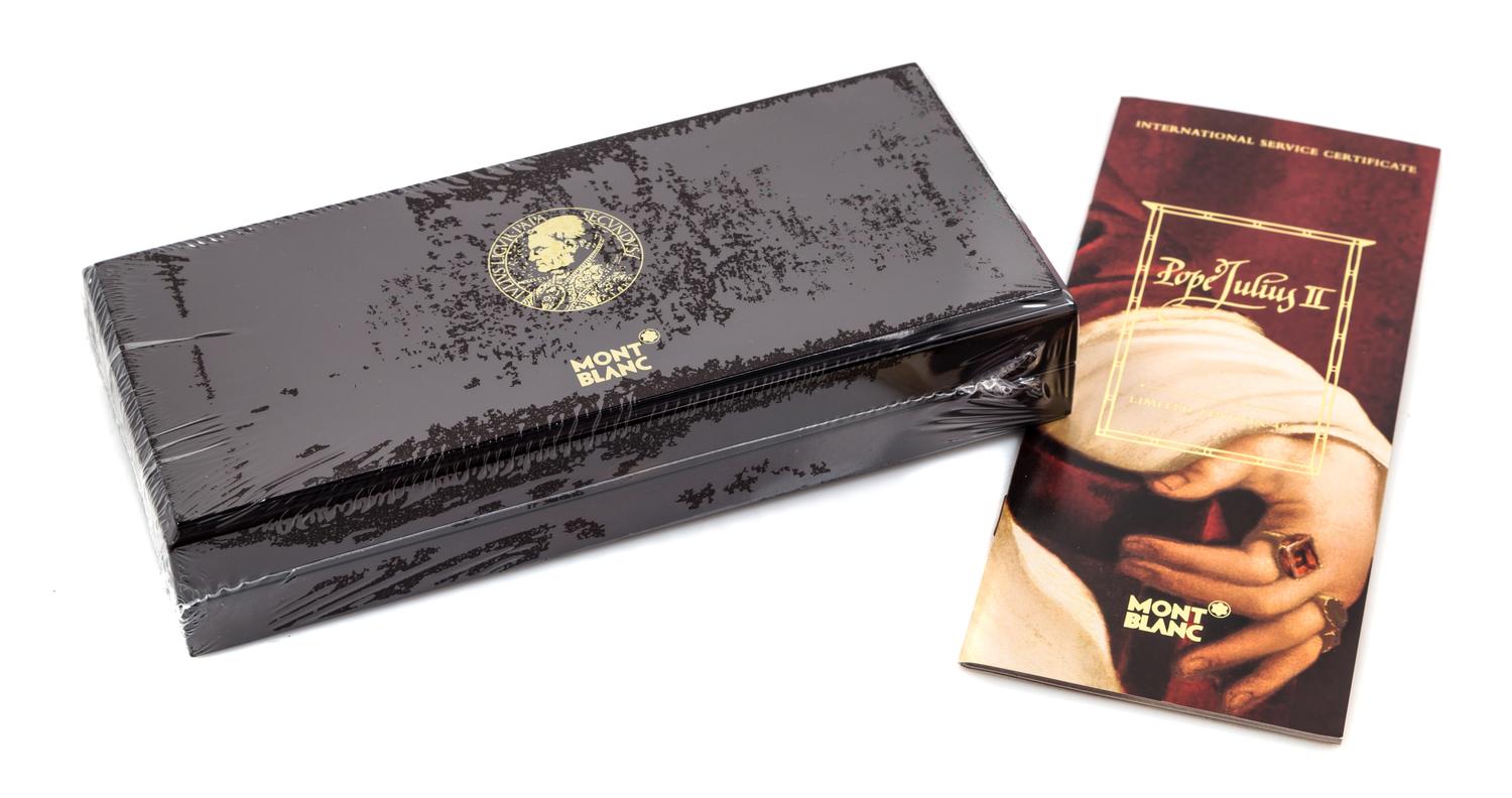 A Factory Sealed Montblanc Pope Julius II Limited Edition Fountain Pen