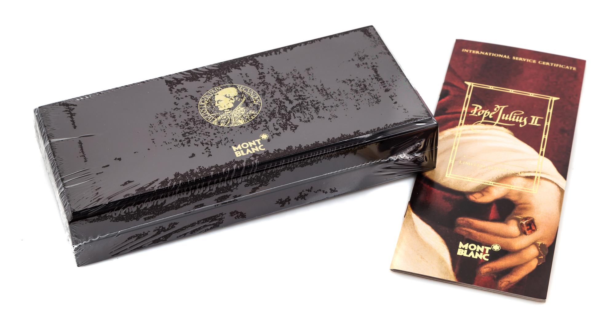 A Factory Sealed Montblanc Pope Julius II Limited Edition Fountain Pen