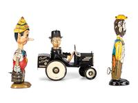 Three Marx Tin Lithograph Windup Toys