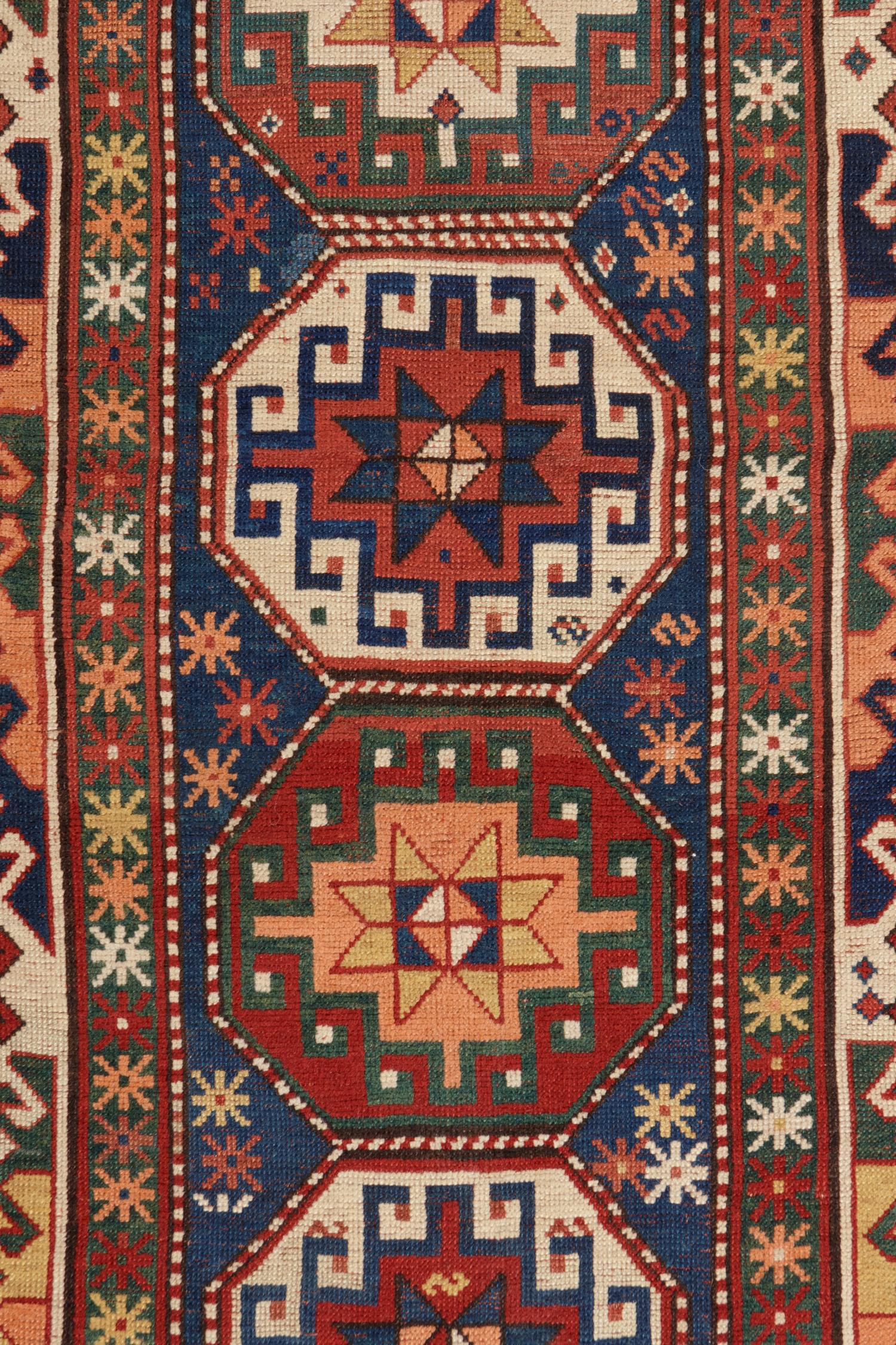 A Caucasian Kazakh Wool Rug