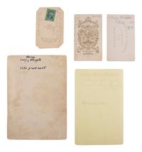 [EARLY PHOTOGRAPHY]. John Adams Whipple (1822-1891) family correspondence, photos, and ephemera.