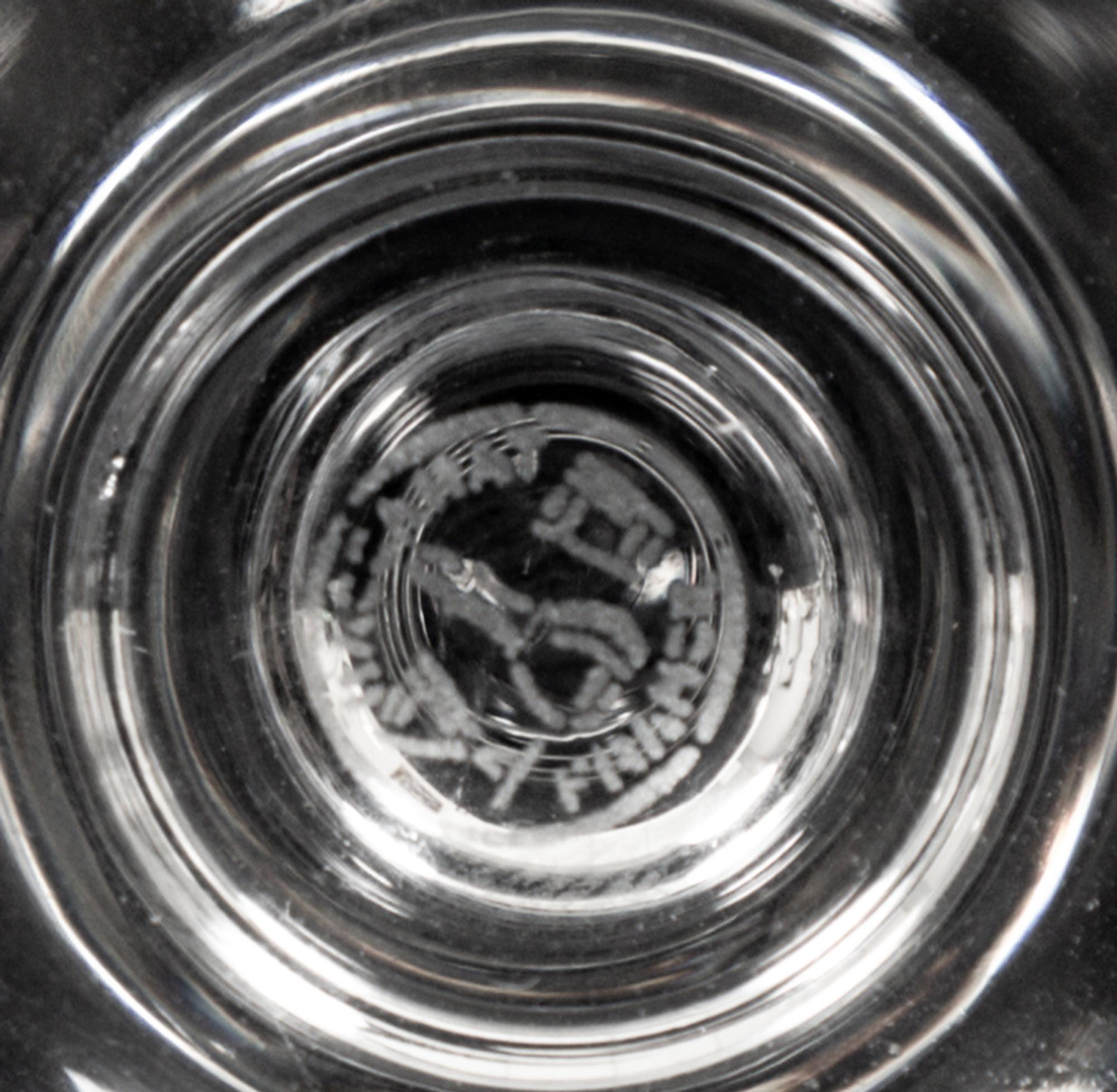A Baccarat Perfection Glass Stemware Service