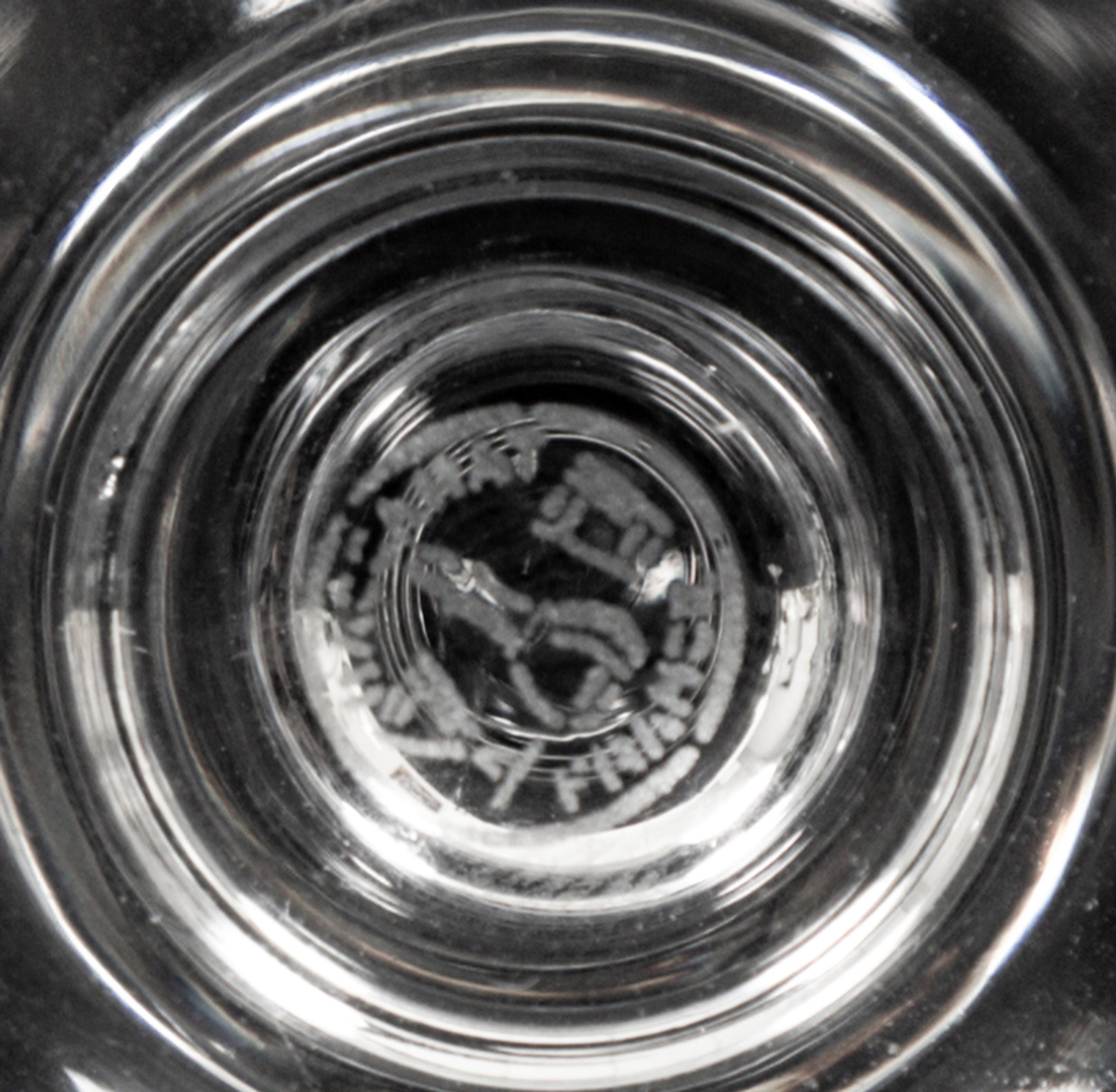 A Baccarat Perfection Glass Stemware Service